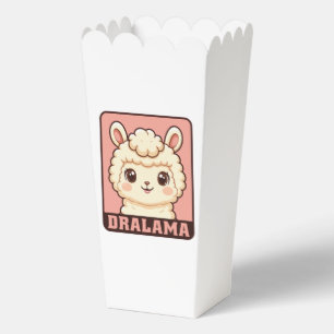 Cute llama illustration design favour box