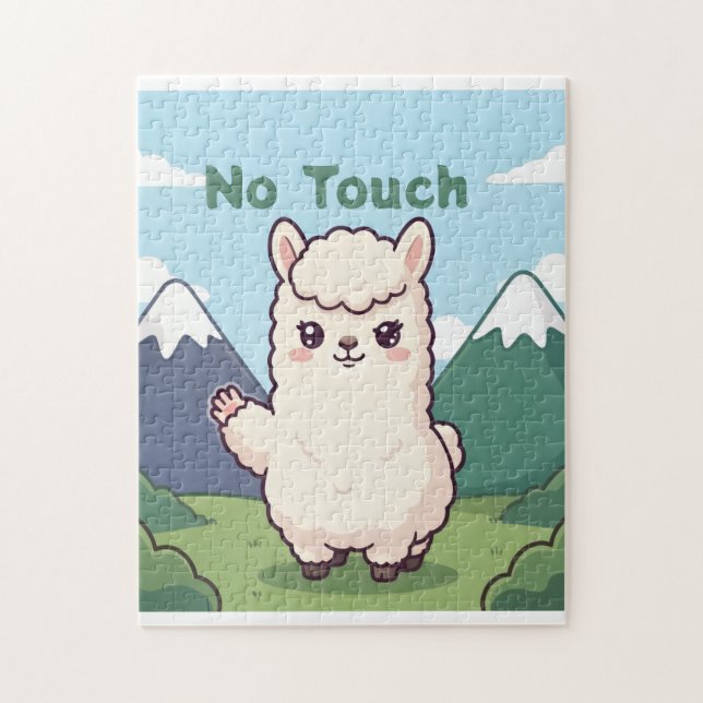 Cute Llama  Jigsaw Puzzle (Vertical)