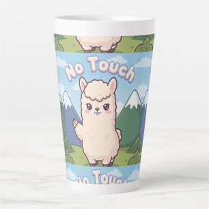 Cute Llama  Latte Mug