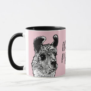 Cute Llama Mama Mug