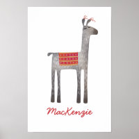 Cute Llama Personalised
