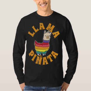 Cute Llama Pinata Animal For Men Women 3 T-Shirt