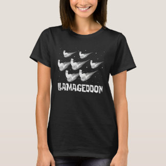 Cute Llamageddon Llama For Men Women Animal 3 T-Shirt