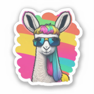 Cute Llamas Sticker