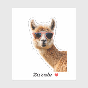 Cute Lllama With Sunglasses On