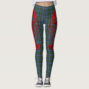 Cute lobster beach Nova Scotia leggings
