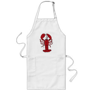 Cute Lobster Nautical beach apron