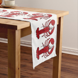 Cute Lobster Nautical beach table runner