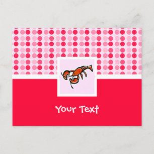 Cute Lobster Postcard