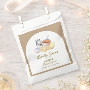 Cute Locally Grown Farm Chicken Mouse Baby Shower Favour Bags