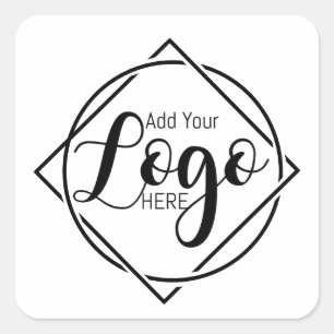 Cute Logo Custom Business Sticker Personalised