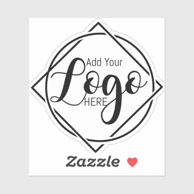 Cute Logo Custom Business Sticker | Personalised  (Sheet)