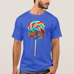 Cute Lollipop Design For Men Women Kids Lollipop C T-Shirt