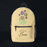 Cute Lollipop Floral I Love Jesus Yellow Printed Backpack<br><div class="desc">Cute Lollipop Floral I Love Jesus Yellow Backpack.  Enjoy!</div>