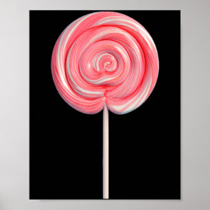 Cute Lollipop Look Poster