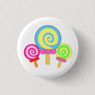 cute lolly pop button