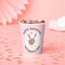 Cute long eared jerboa personalised birthday