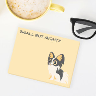 Cute long-haired Chihuahua cartoon Post-it Notes