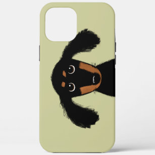 Cute Long Haired Dachshund Puppy Case-Mate iPhone Case