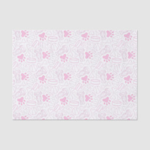 Cute Long Haired Dachshund Sausage Dog Tissue Paper