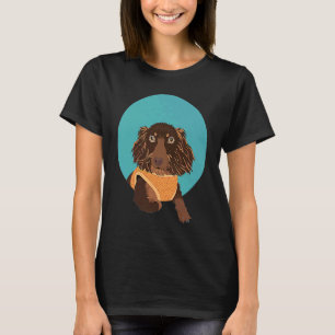 Cute Long Haired Dachshund T-Shirt