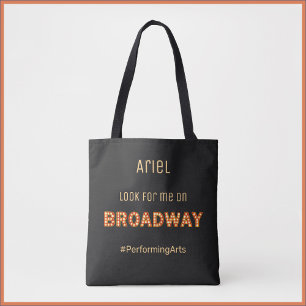 Cute Look for Me on Broadway Tote Bag