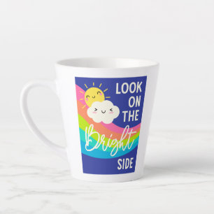 Cute Look on the Bright Side Latte Mug