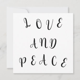 Cute Love And Peace