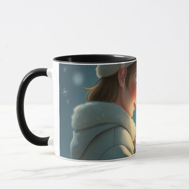 Cute Love couple coffee mug (Left)