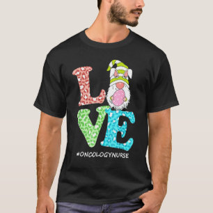 Cute Love Gnome Bunny Delivery OB Easter Day Nursi T-Shirt