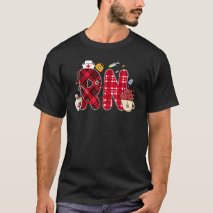 Cute Love Heart Stethoscope RN Nurse Life Valentin T-Shirt