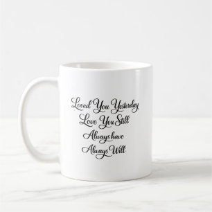 cute love heart valentines day coffee mug