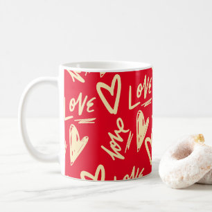 Cute Love Hearts Valentine's Day  Coffee Mug