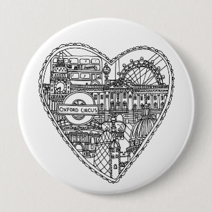 Cute Love London Badge