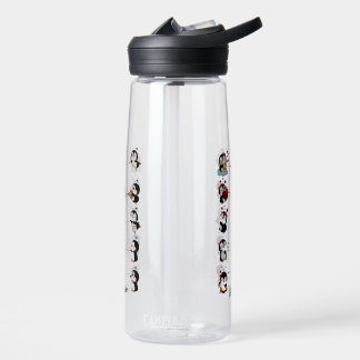 Cute Love Penguins Water Bottle