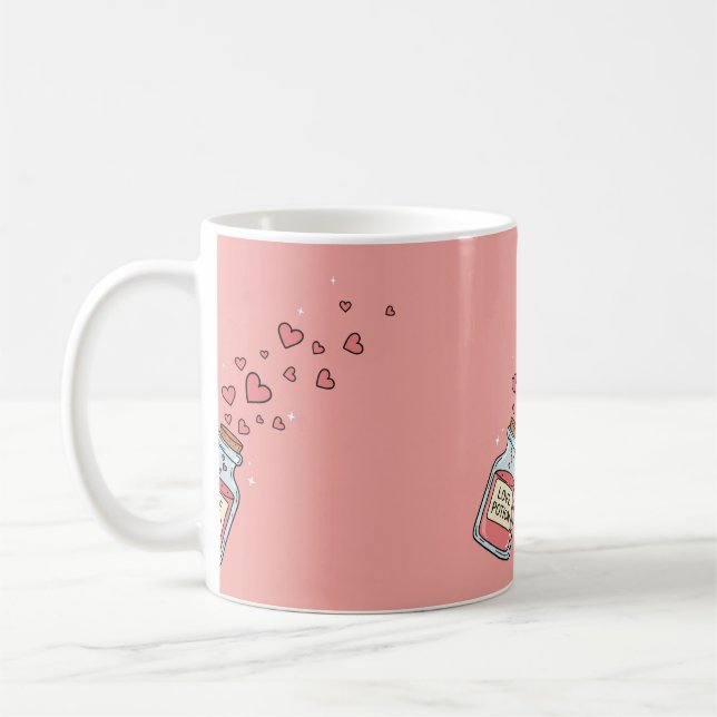Cute Love Potion Coffee Mug (Left)