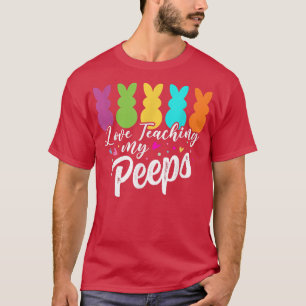 Cute Love Teaching My Students Easter Day Funny Te T-Shirt