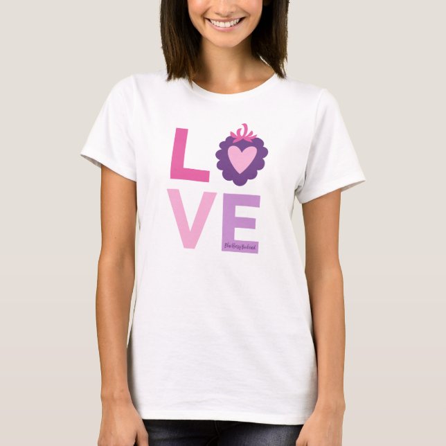 Cute Love Typography T-Shirt (Front)
