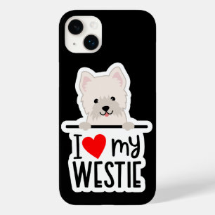 Cute Love Westie Case-Mate iPhone Case
