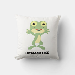 Cute Loveland Frog Cushion