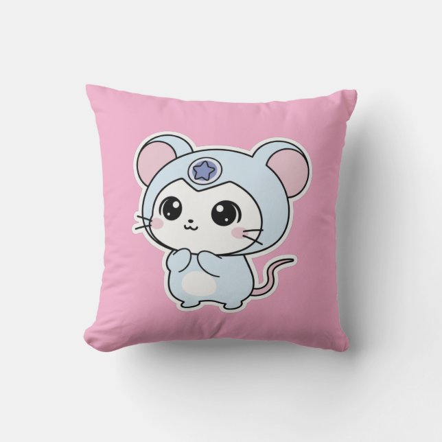 Cute lovely little adorable mouse cushion (Front)