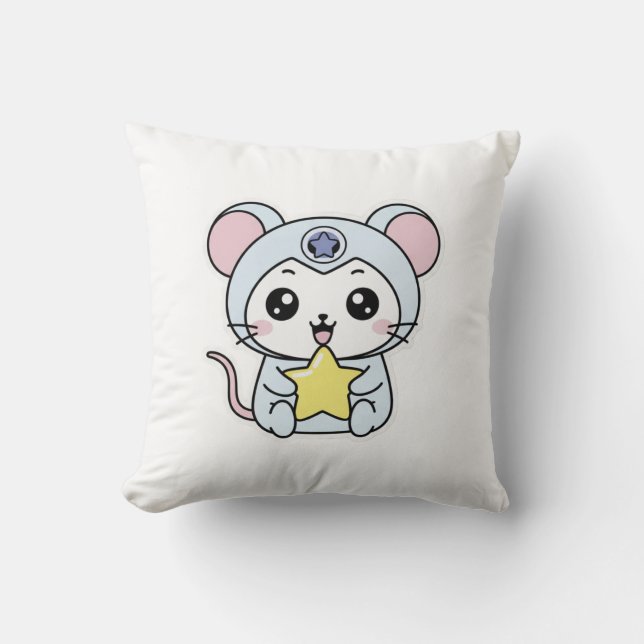 Cute lovely little adorable mouse cushion (Front)