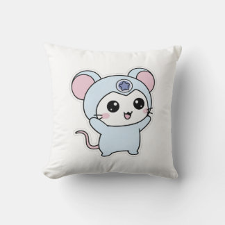 Cute lovely little adorable mouse cushion