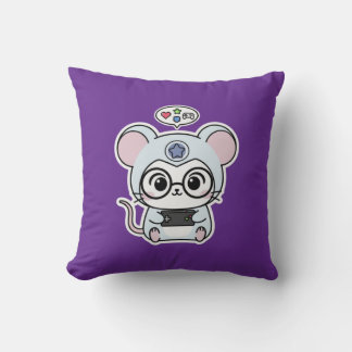Cute lovely little adorable mouse cushion