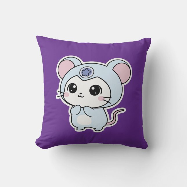 Cute lovely little adorable mouse cushion (Front)