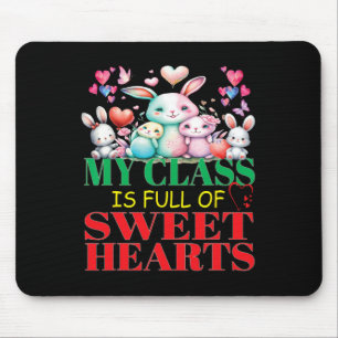 Cute Lovely My Cl Is Full Of Sweet Hearts Valentin Mouse Mat