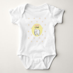 Cute lovely pink. baby bodysuit