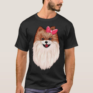 Cute Lovely Pomeranian Dog No 0196 T-Shirt