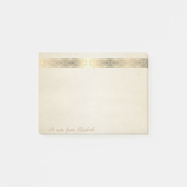 Cute Lovely  Stylish Elegant,Lace Post-it Notes (Front)