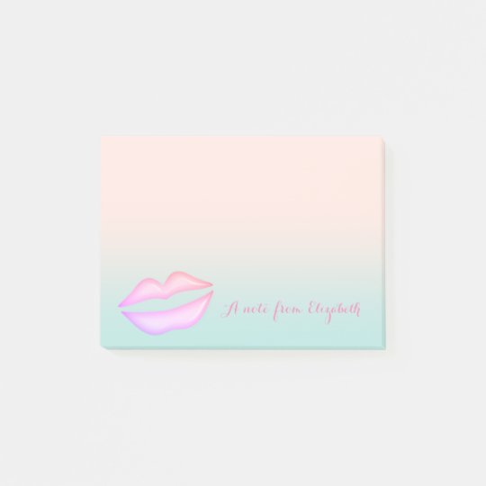 Cute Lovely Stylish Elegant ,Lips Post-it Notes